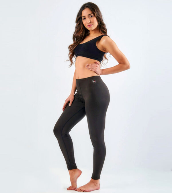 Unisex Κολάν 4/4 Μαύρο Χρώμα FIRTECH 91553